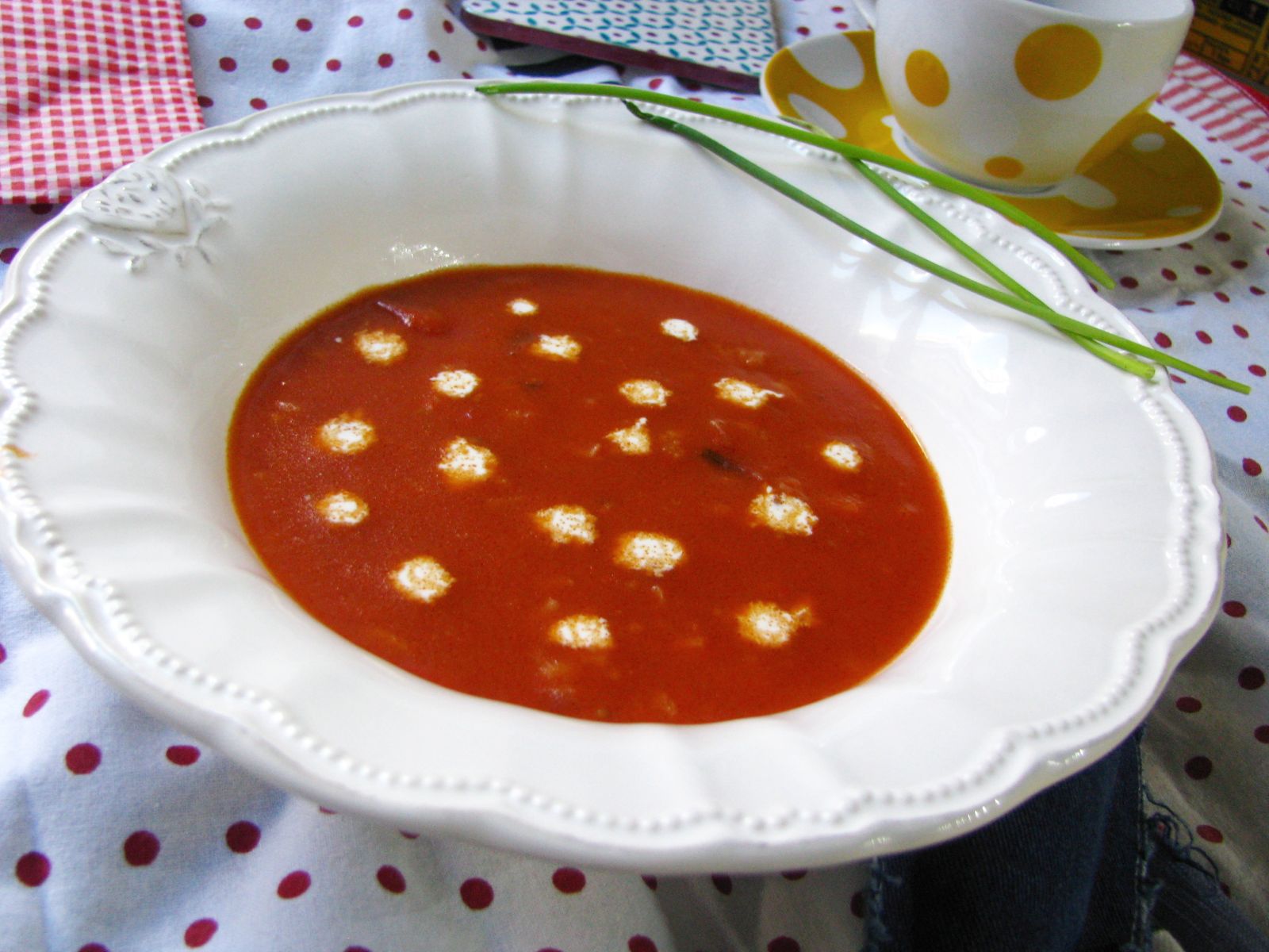 paradajkova polievka